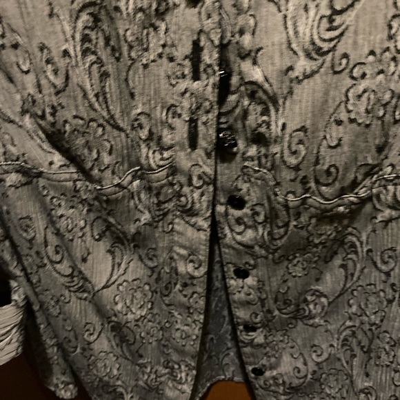 Dress Barn blouse sz Lg - Picture 5 of 7